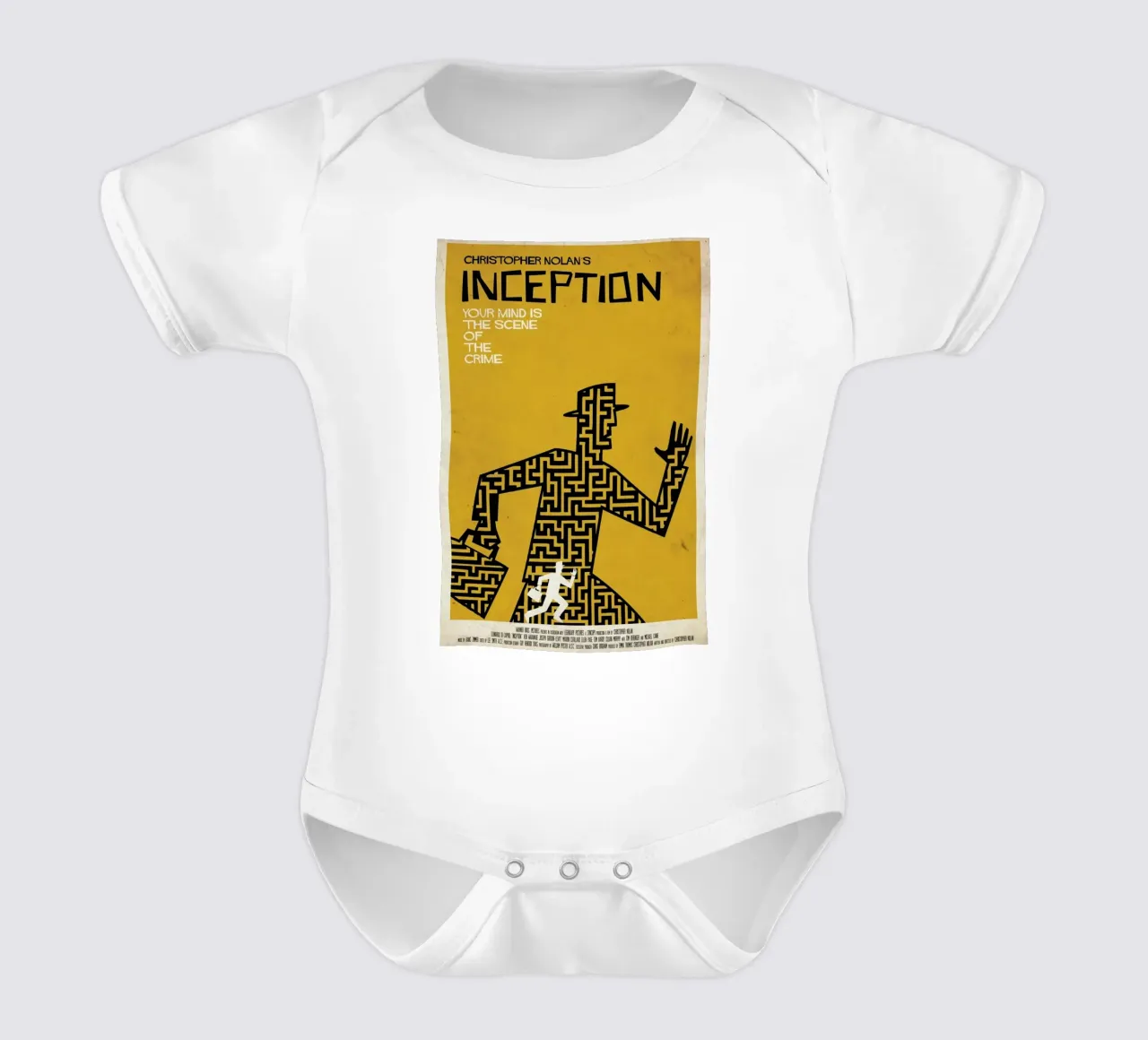 Inception C body neonato maniche corte da Rodolfo Reyes