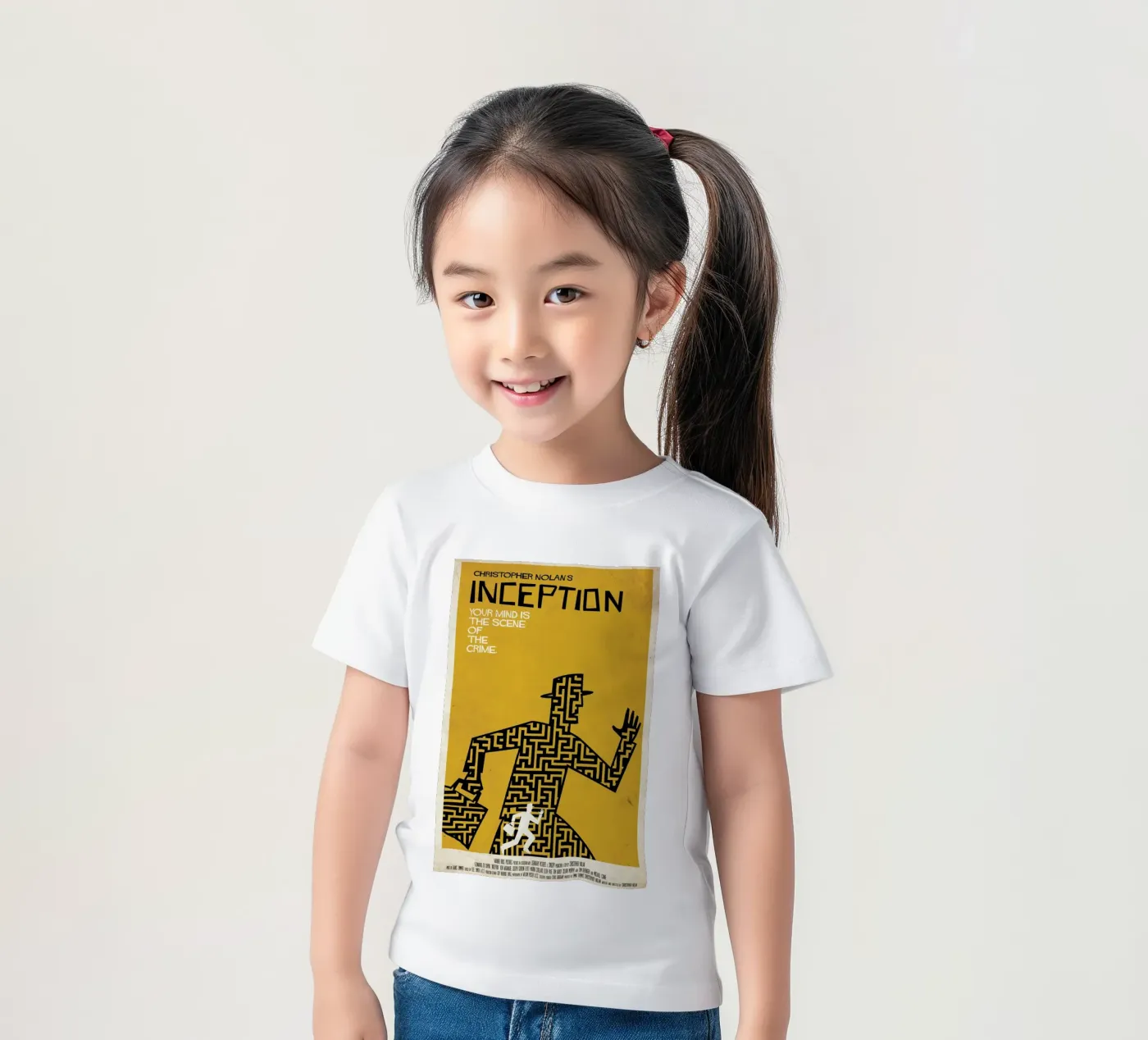 Inception C kinder t-shirt van Rodolfo Reyes