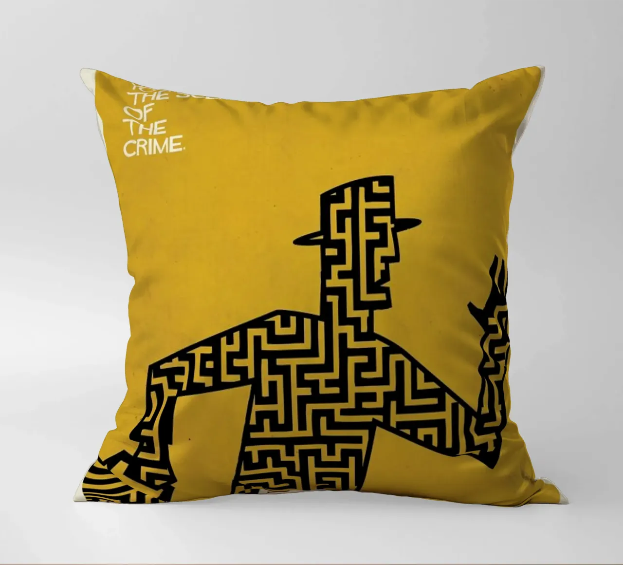 Inception C decorative cushion by Rodolfo Reyes