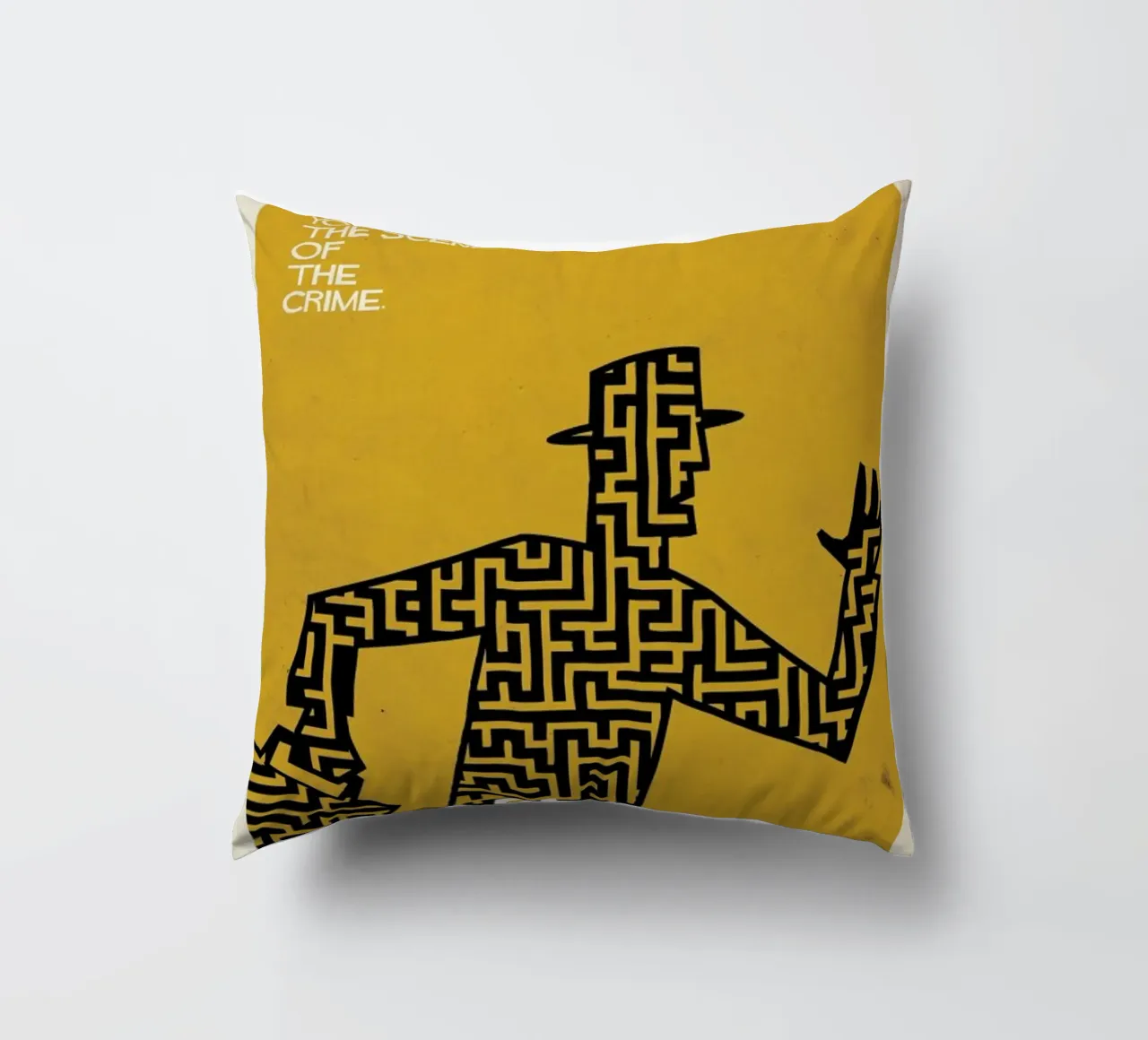 Inception C decorative cushion by Rodolfo Reyes
