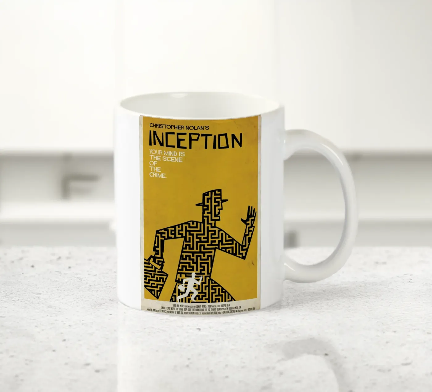 Inception C ceramic mug by Rodolfo Reyes