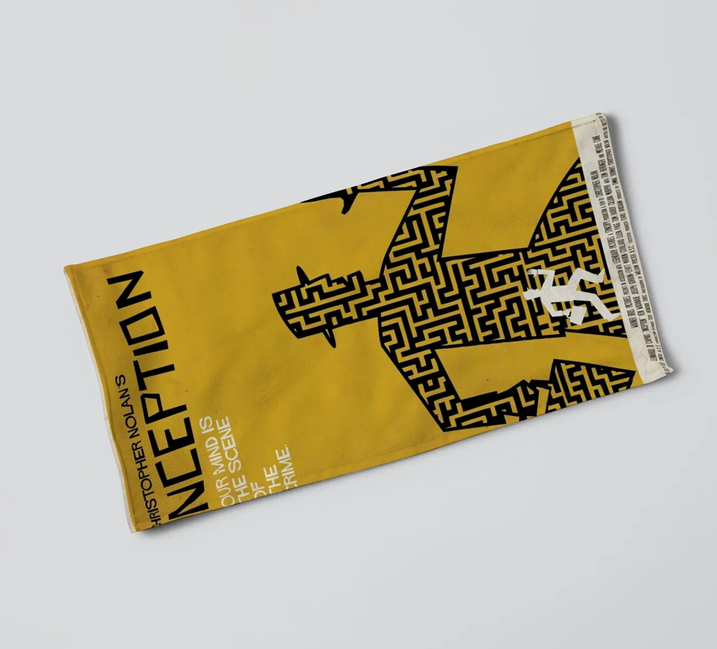 Inception C towel by Rodolfo Reyes