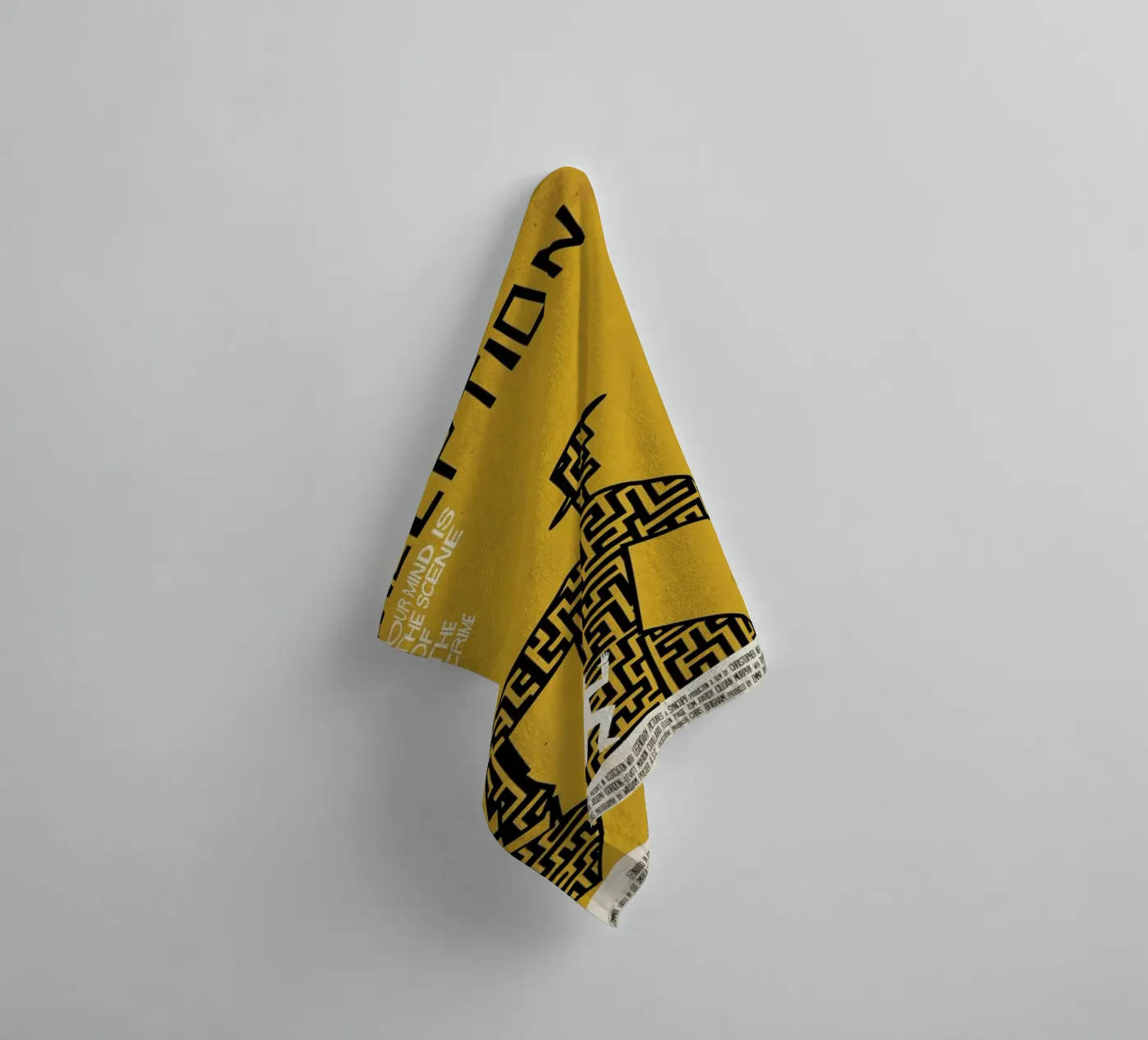 Inception C towel by Rodolfo Reyes