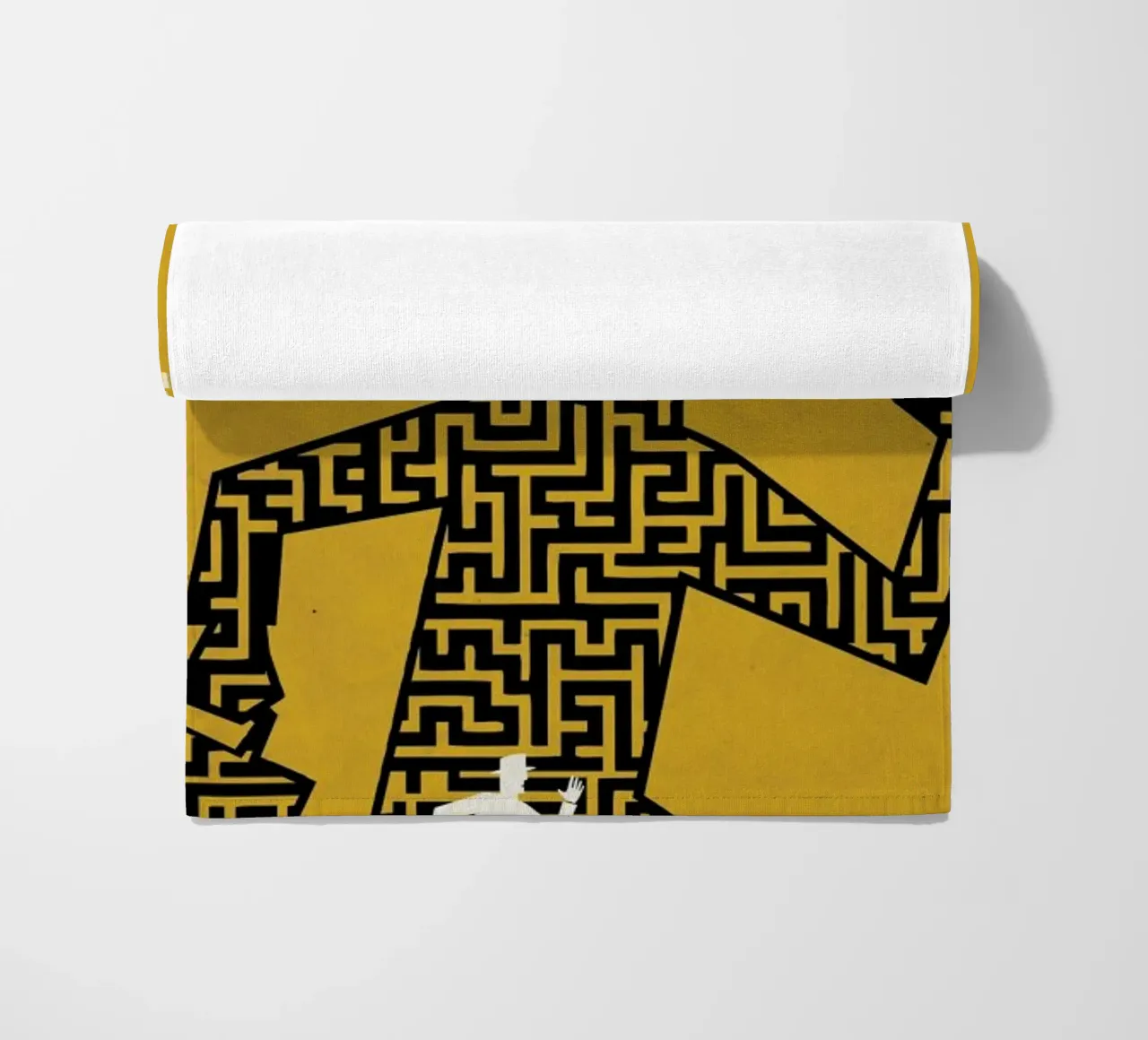 Inception C beach towel by Rodolfo Reyes