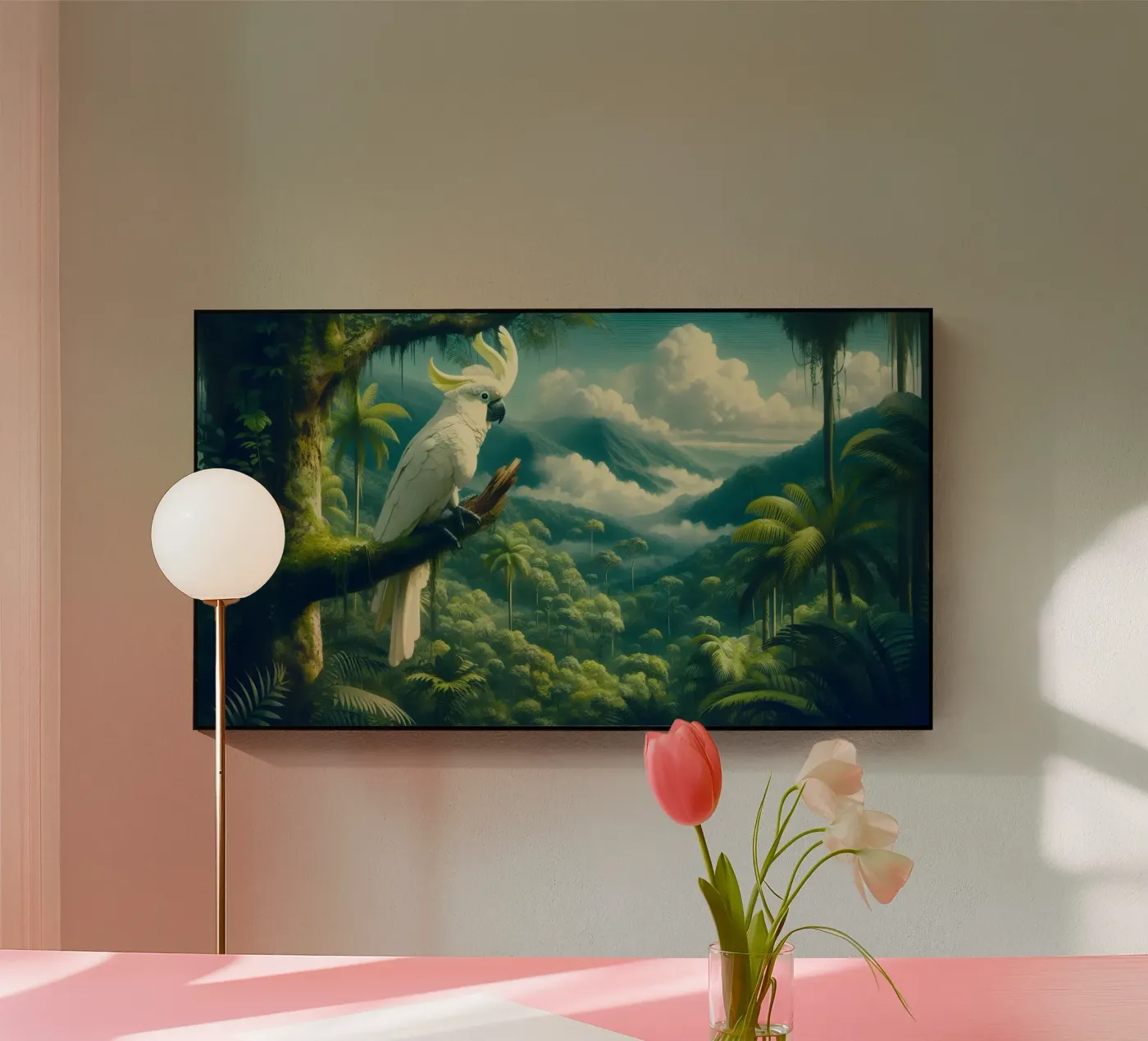 CACATOES plexiglas de RUBIANT ART