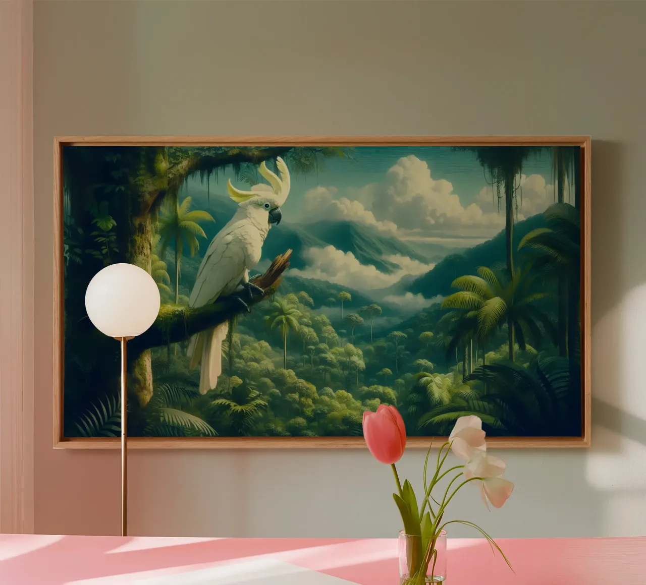 CACATOI tela da RUBIANT ART