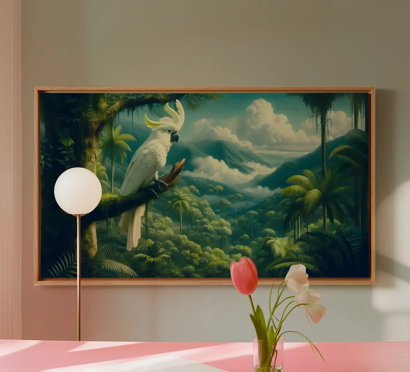 CACATOES canvas van RUBIANT ART