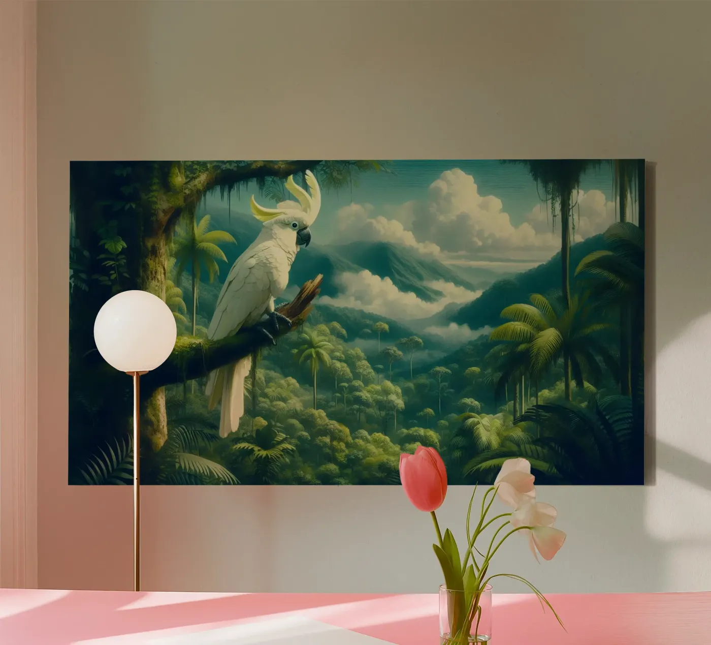 CACATOES canvas van RUBIANT ART