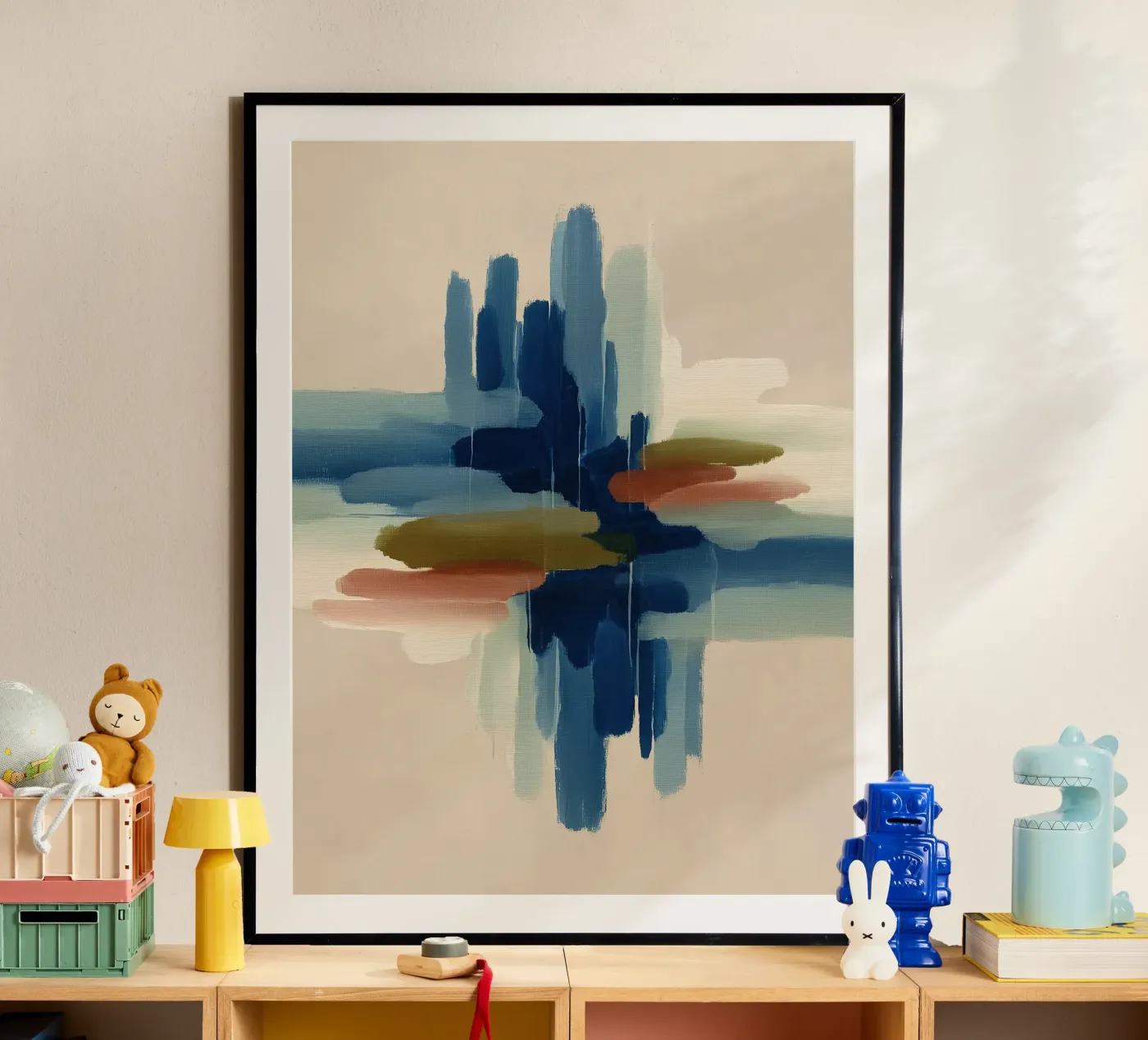 City Reflection poster by Hugo