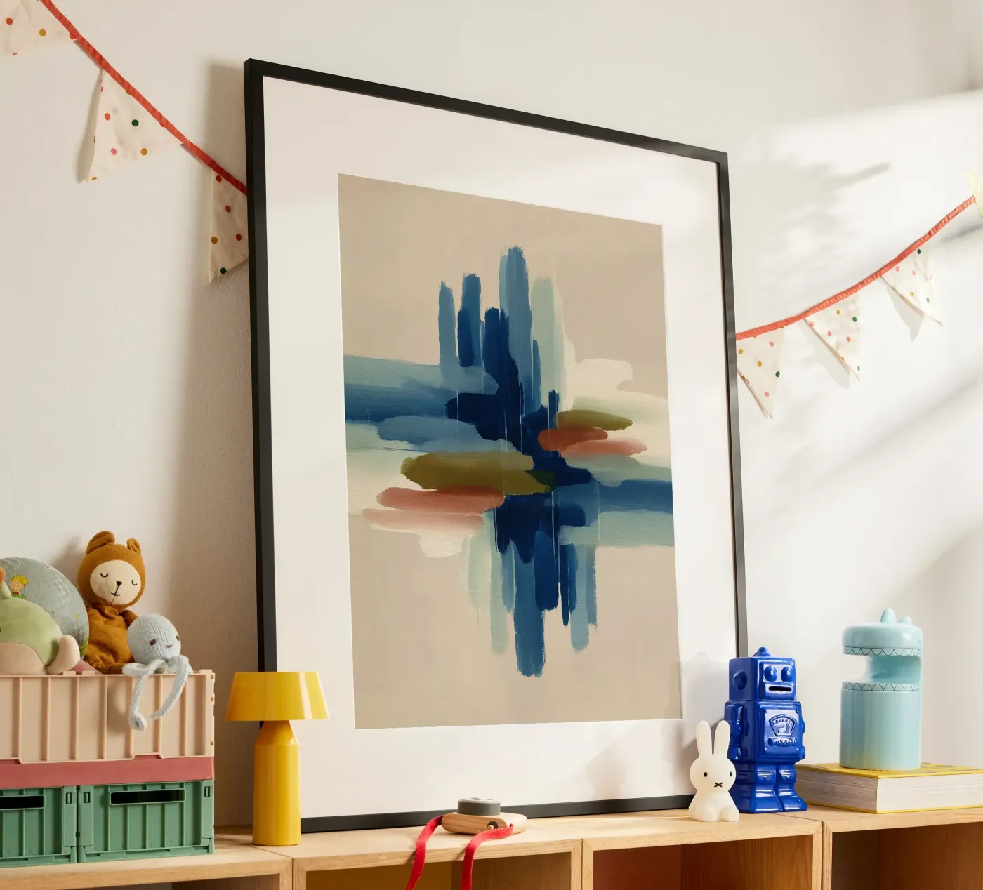 City Reflection poster by Hugo