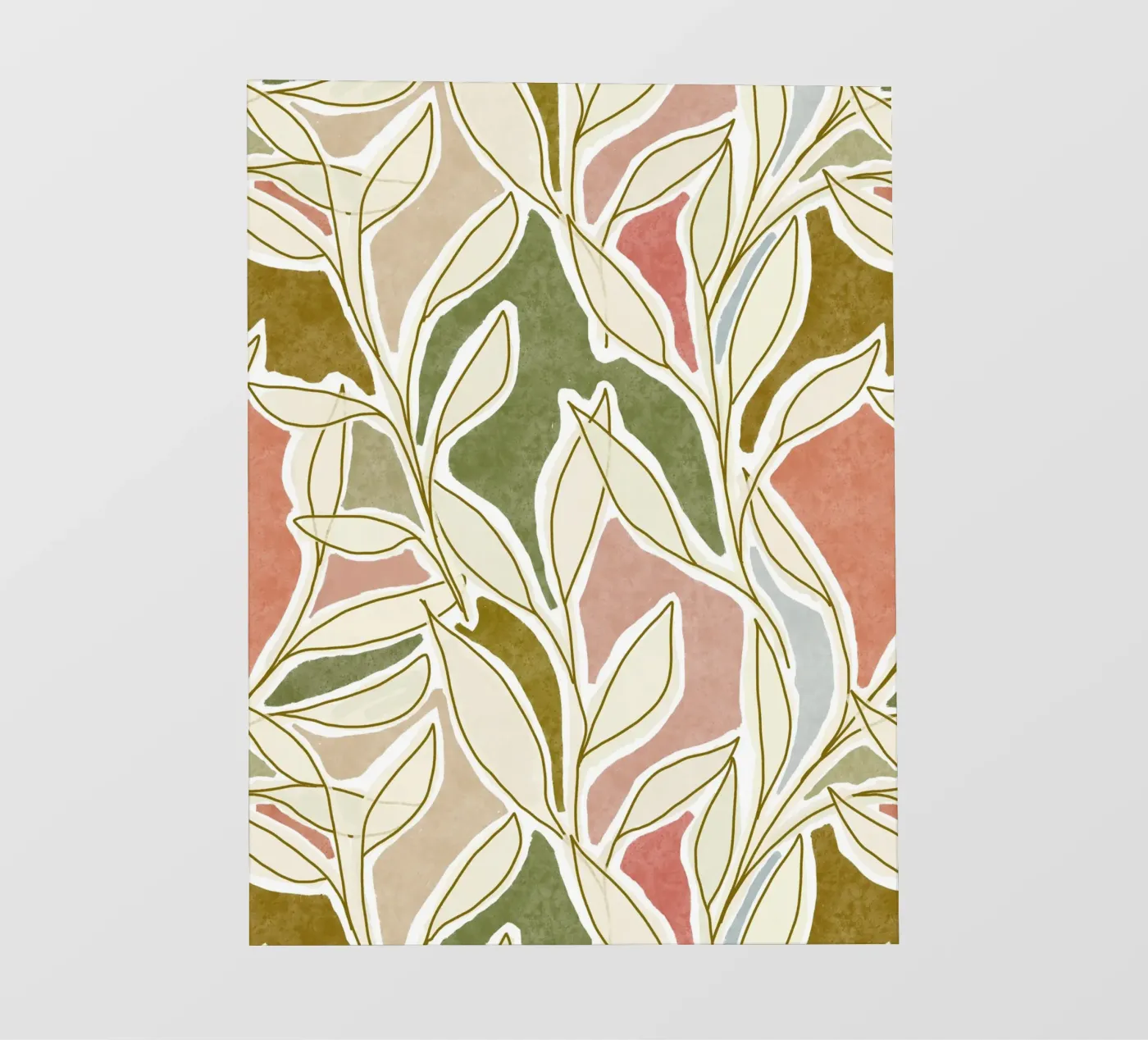 Botanical Dream Patchwork pellicola backlit da DesigndN Botanical
