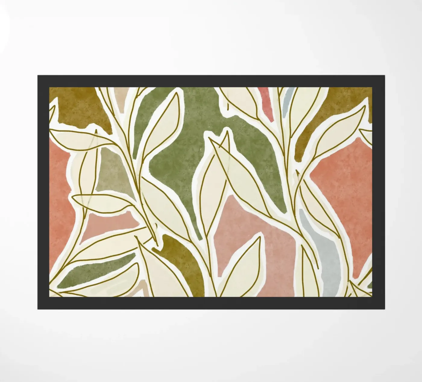 Botanical Dream Patchwork Fußmatte von DesigndN Botanical