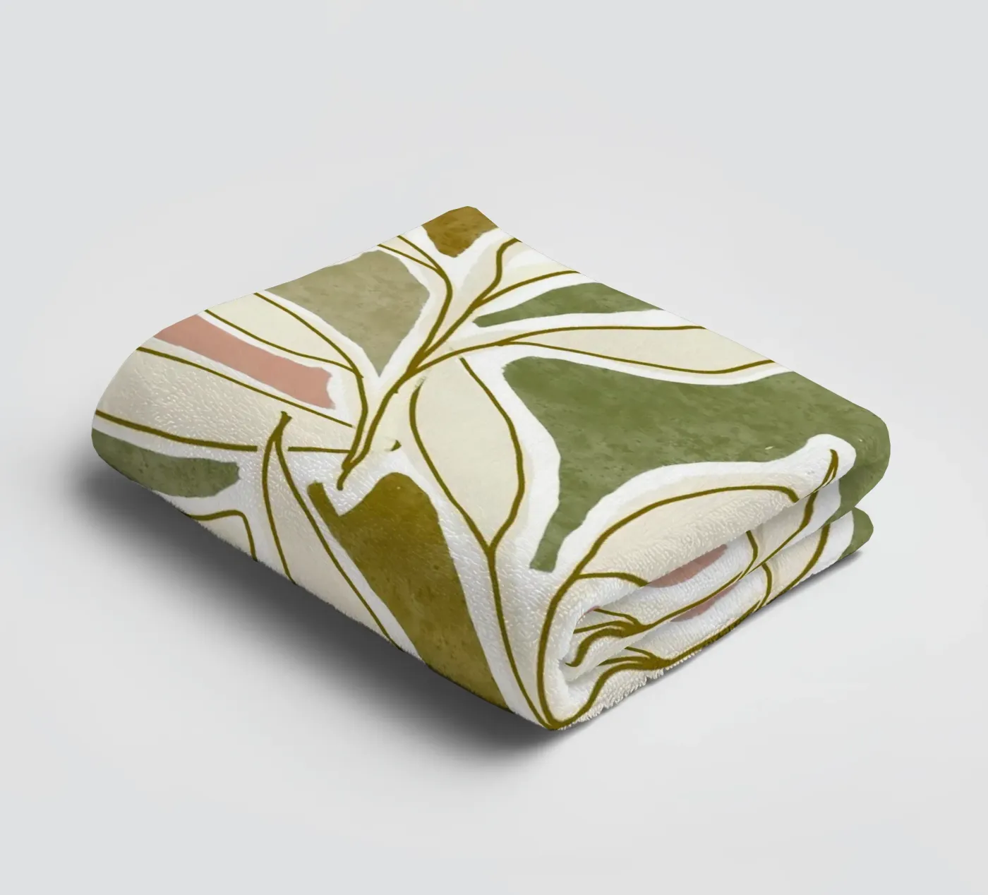 Botanical Dream Patchwork badhanddoek van DesigndN Botanical
