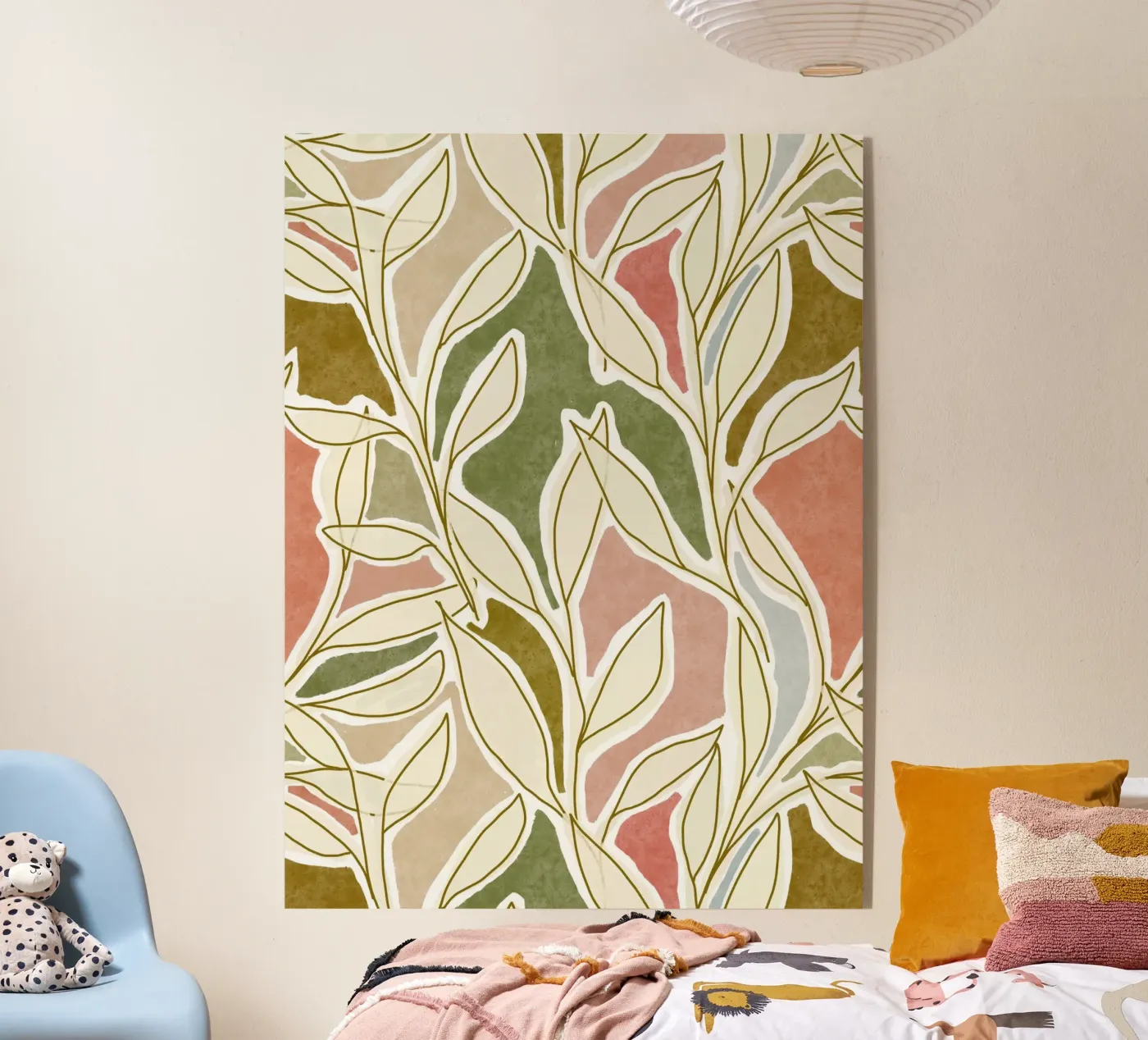Botanical Dream Patchwork Acryl-Glas von DesigndN Botanical
