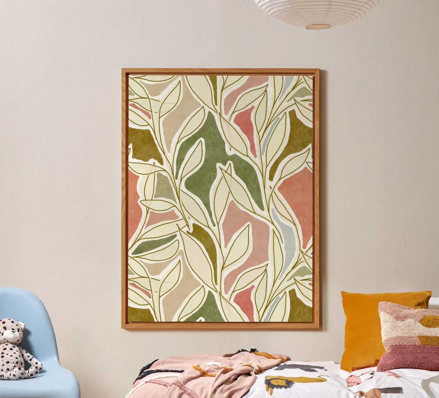 Botanical Dream Patchwork alluminio dibond da DesigndN Botanical