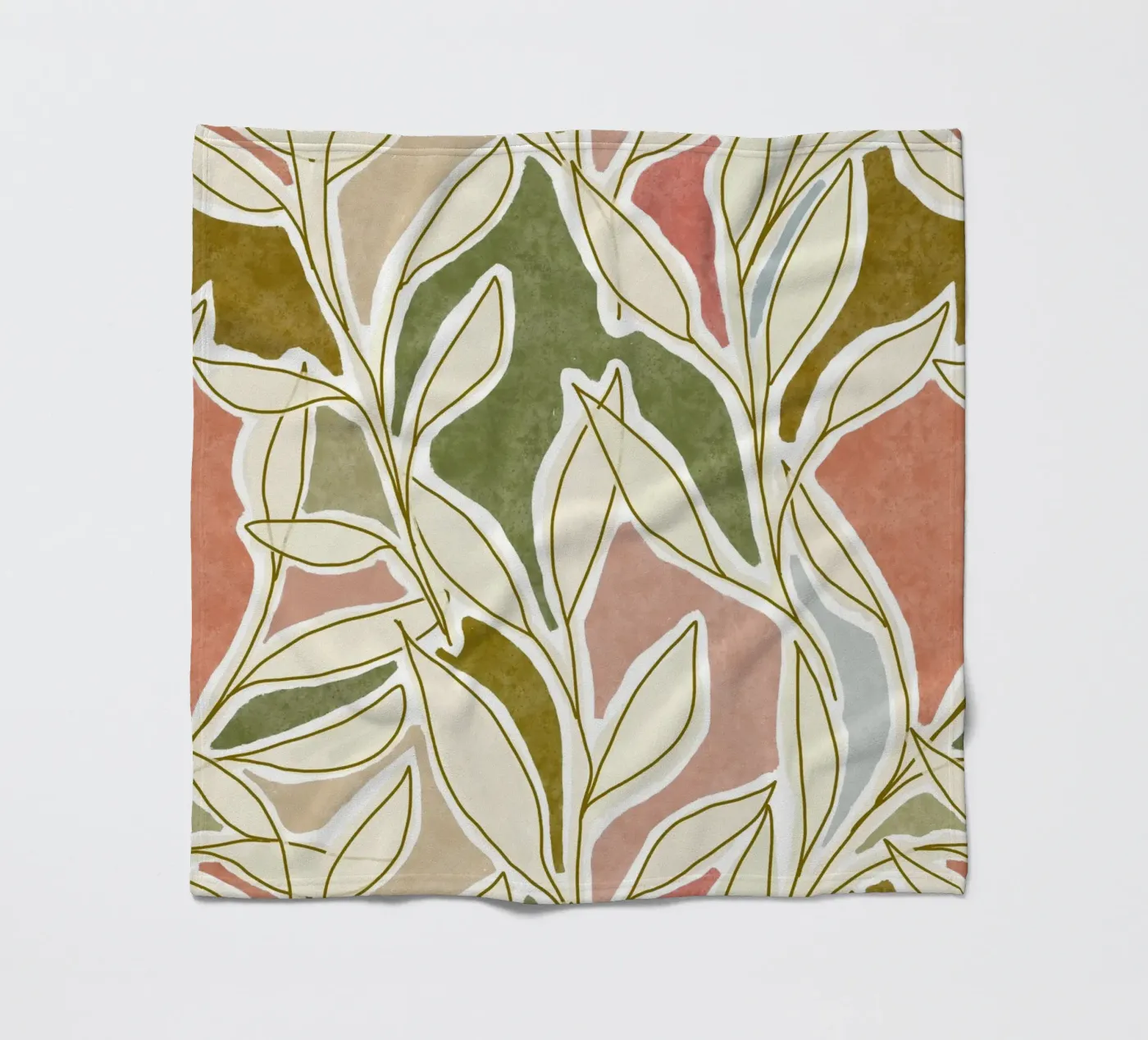 Botanical Dream Patchwork fleecedeken van DesigndN Botanical