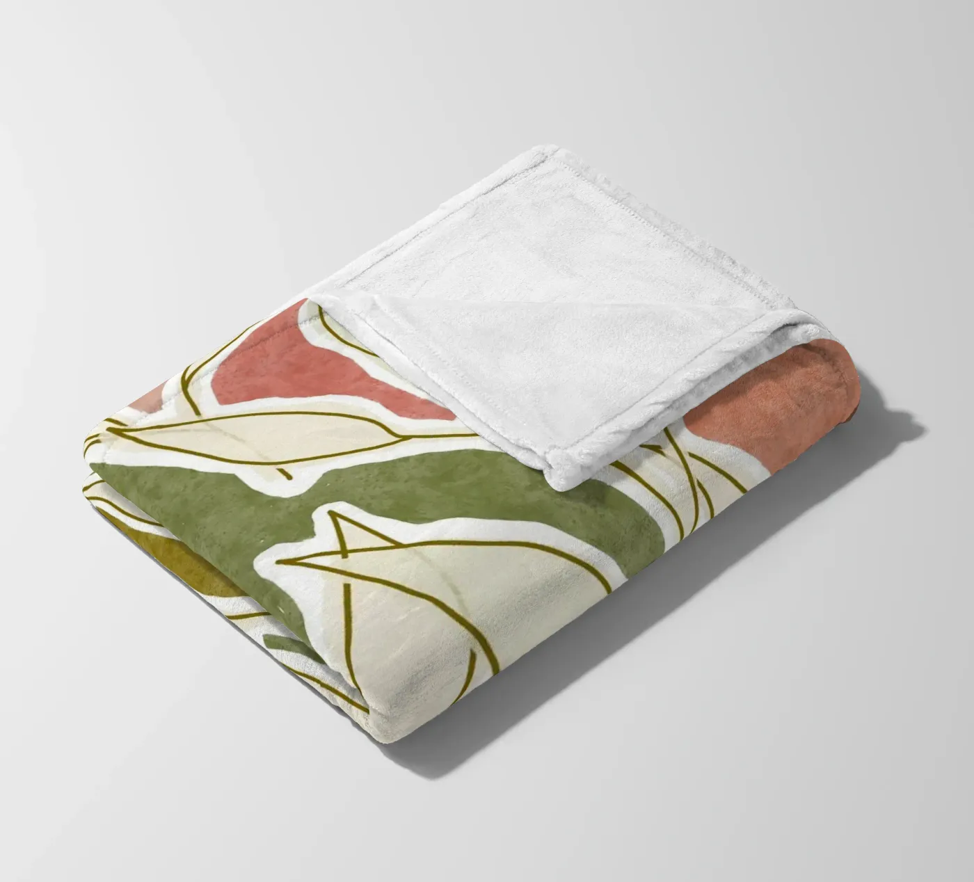Botanical Dream Patchwork fleecedeken van DesigndN Botanical