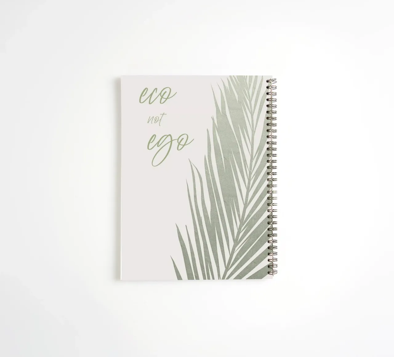 Eco instead of ego spiral notebook by Melanie Viola