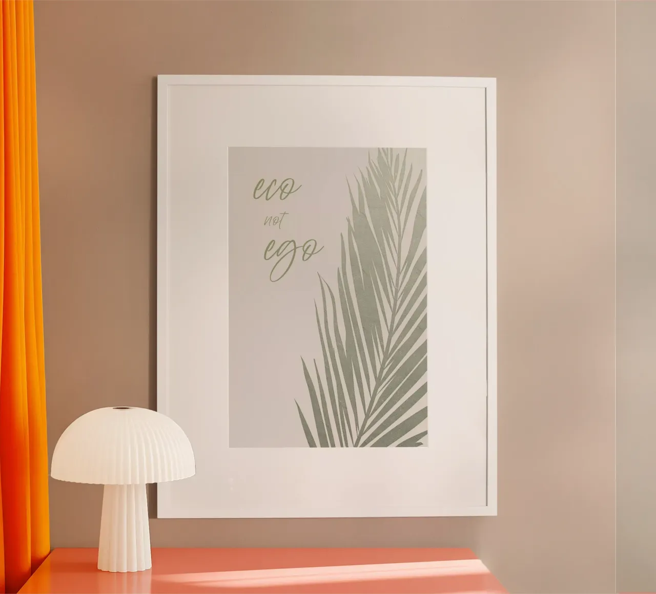 Eco invece di ego poster da Melanie Viola
