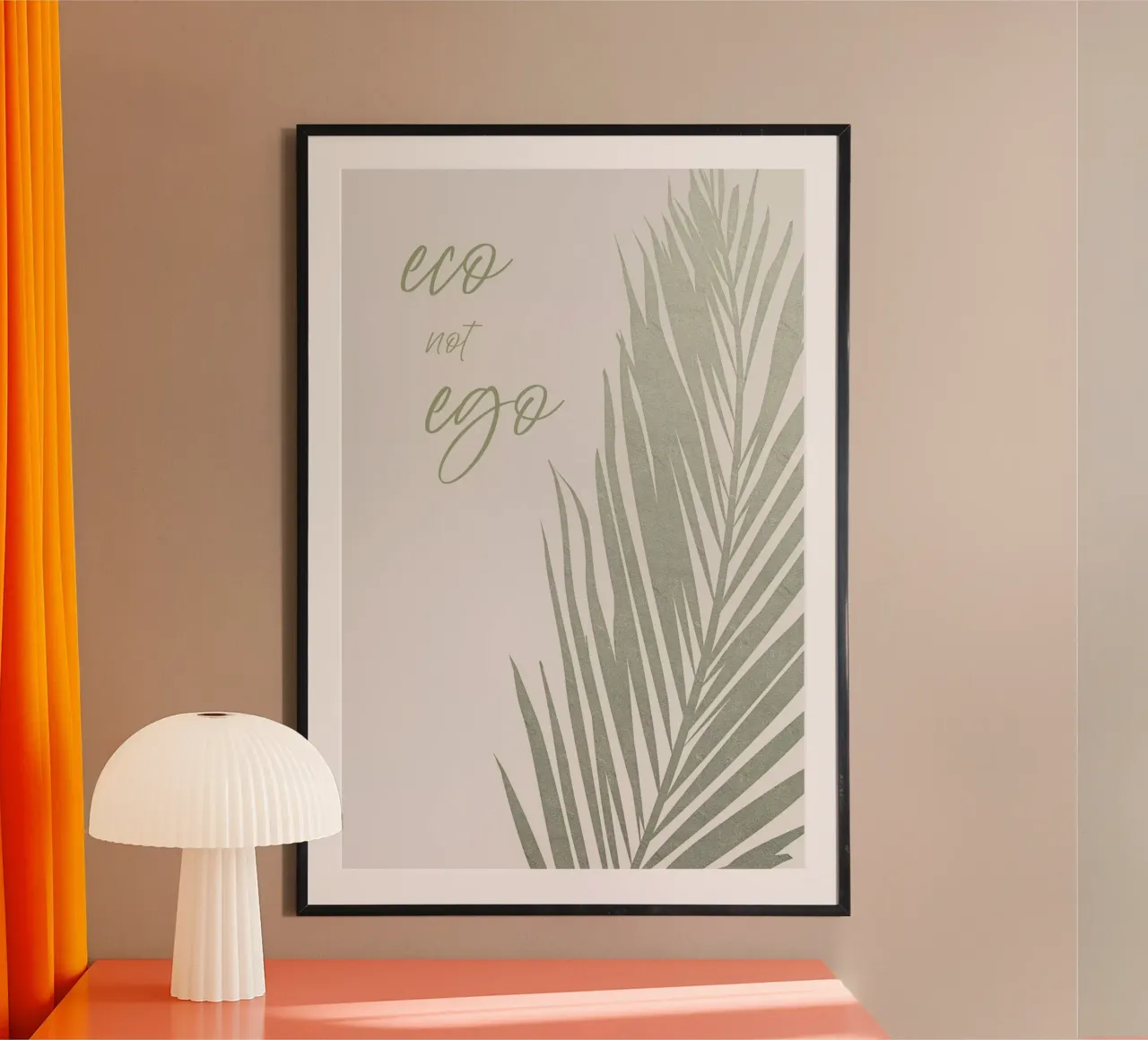 Eco invece di ego poster da Melanie Viola