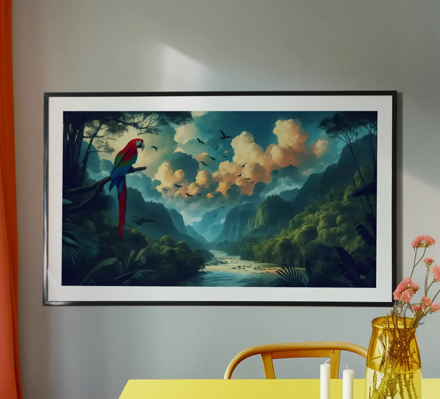 ARA ROUGE poster da RUBIANT ART