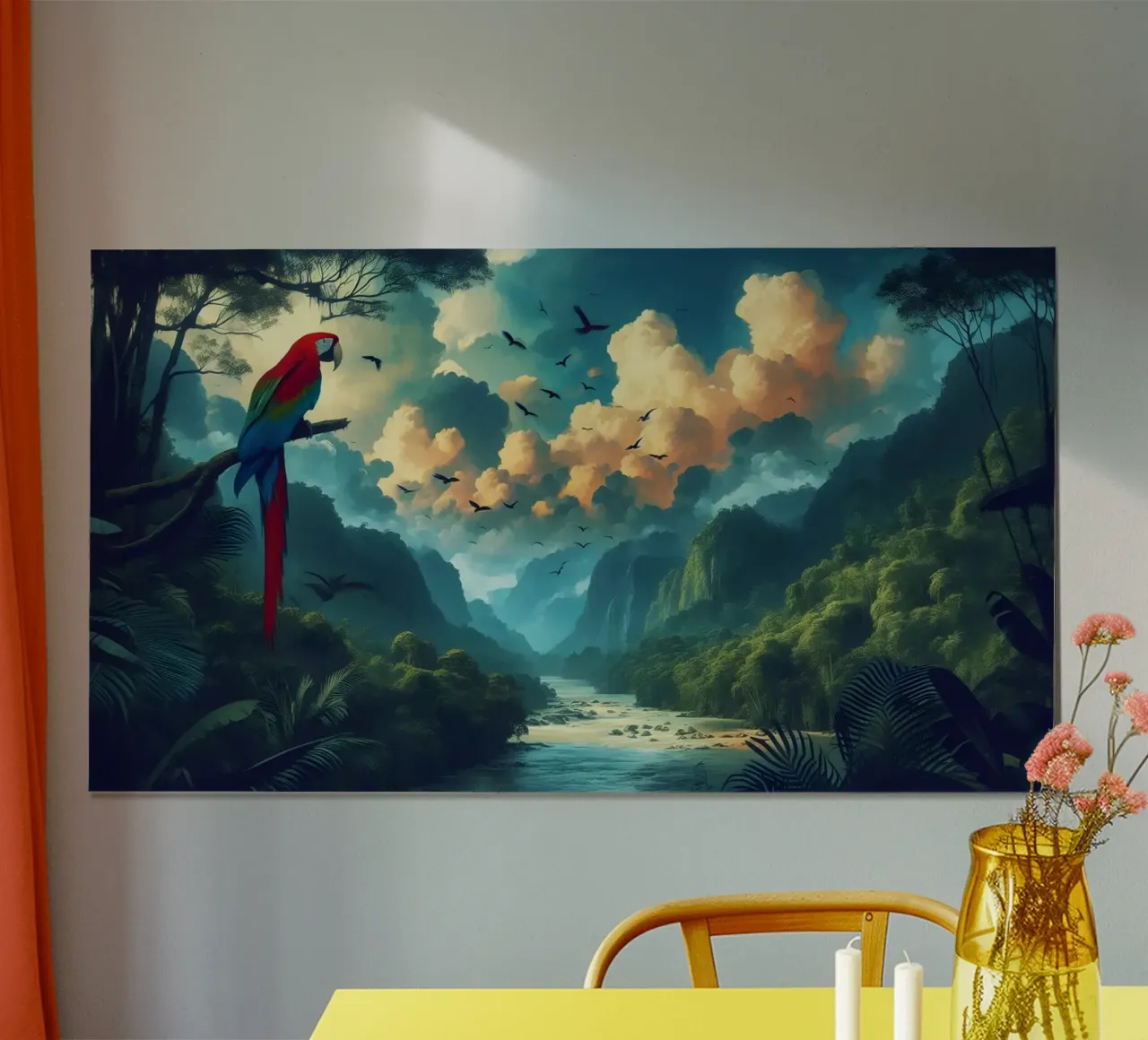 ARA ROUGE poster da RUBIANT ART