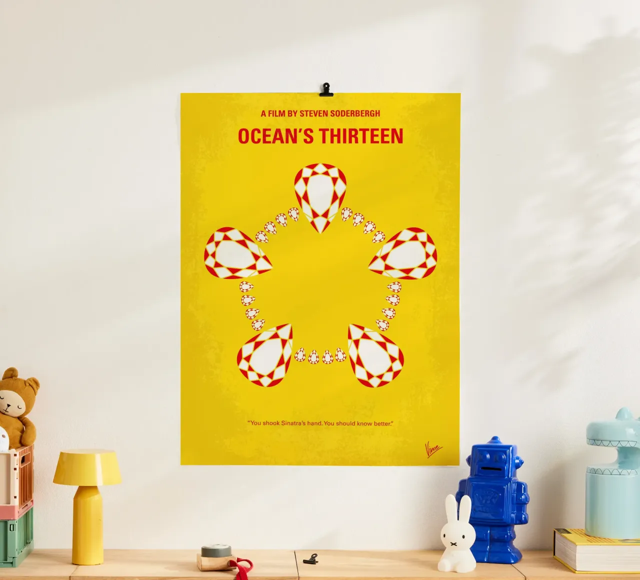 No706 My Oceans 13 minimal movie poster poster da Chungkong