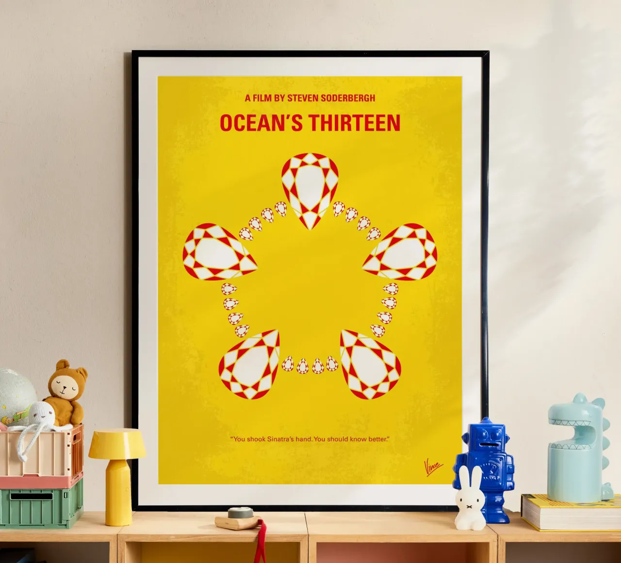 No706 My Oceans 13 minimal movie poster poster da Chungkong