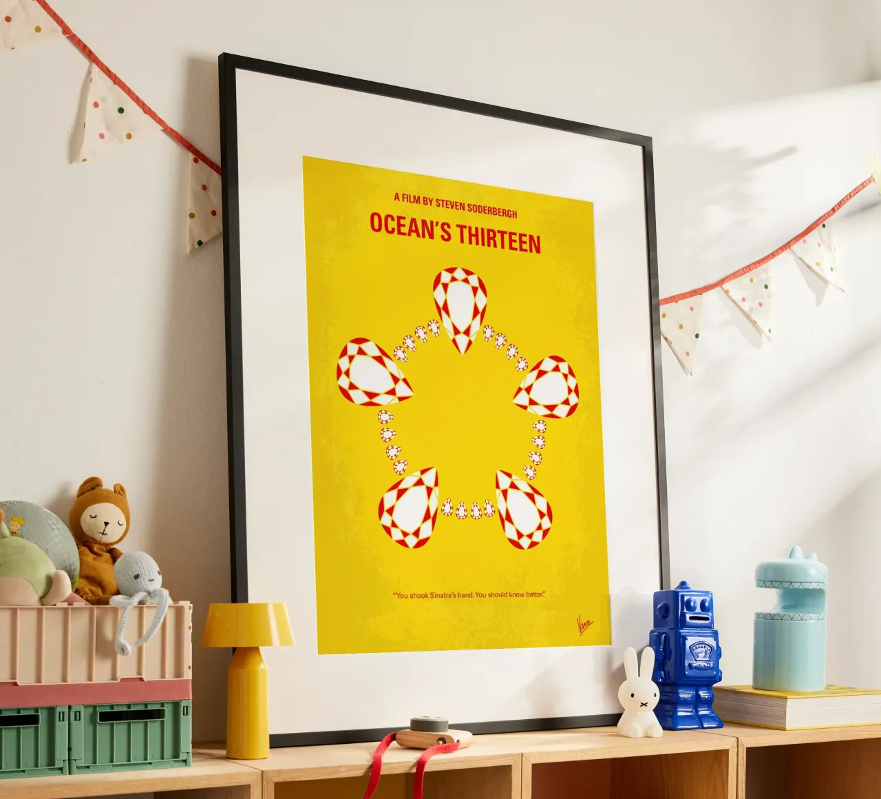 No706 My Oceans 13 minimal movie poster poster da Chungkong