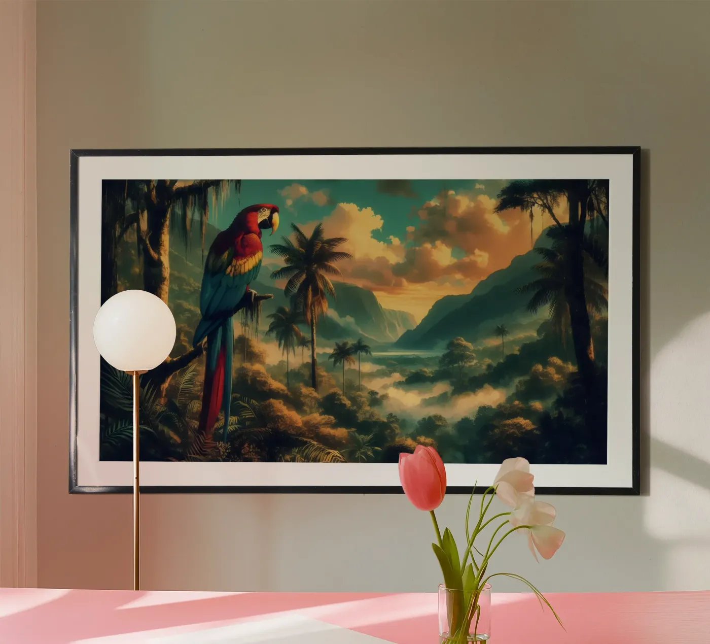 ARA ROUGE poster da RUBIANT ART