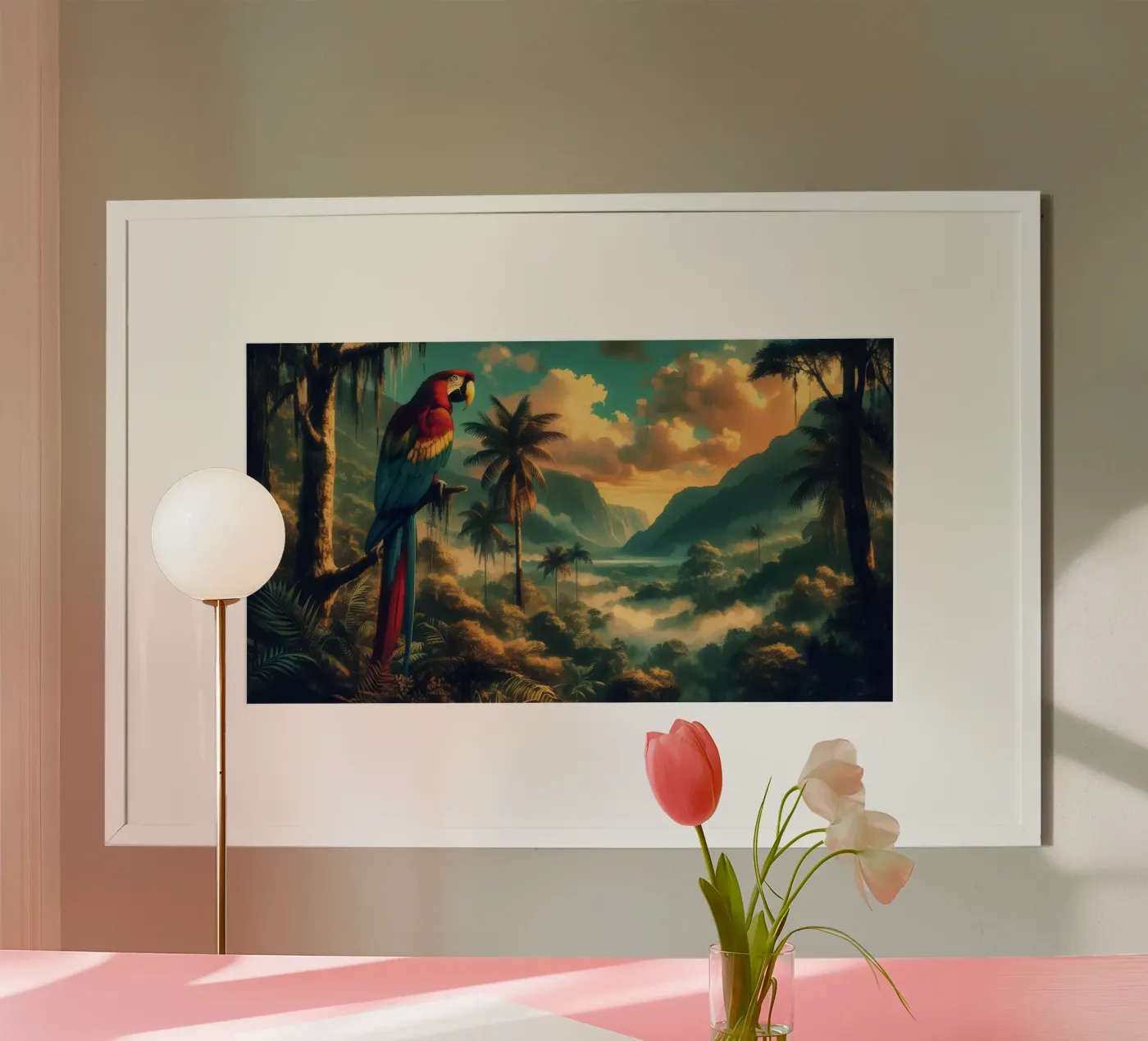 ARA ROUGE poster da RUBIANT ART