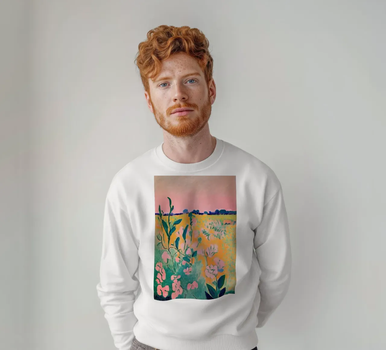 A Day In Sunset felpa da treechild