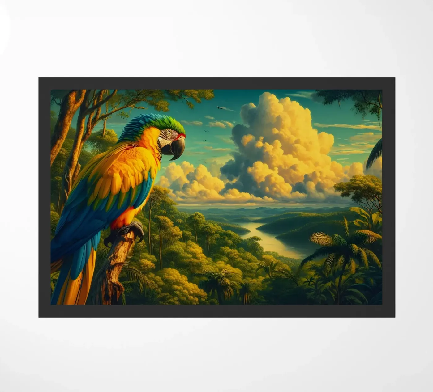 ARA JUNE doormat by RUBIANT ART