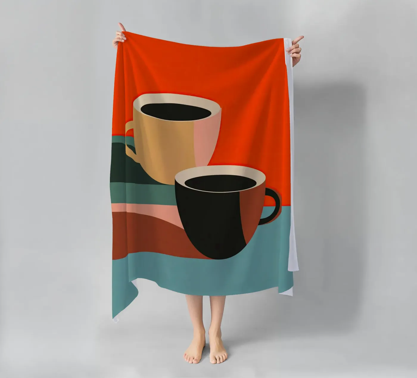 Coffee for Two telo mare da Hugo