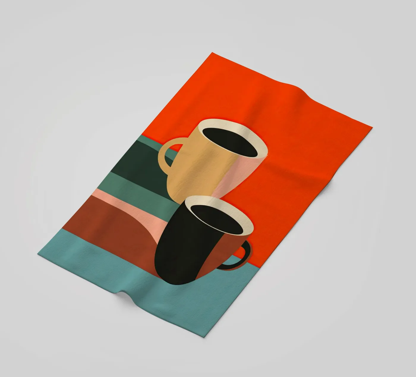 Coffee for Two telo mare da Hugo