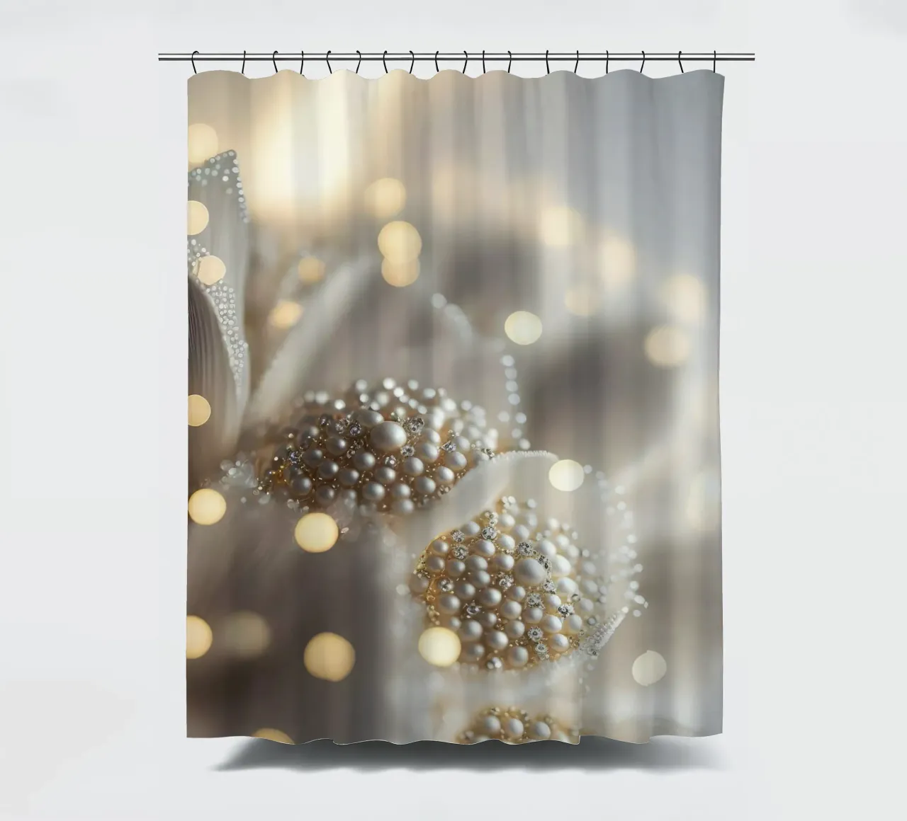 Pearly Flower tenda da doccia da treechild