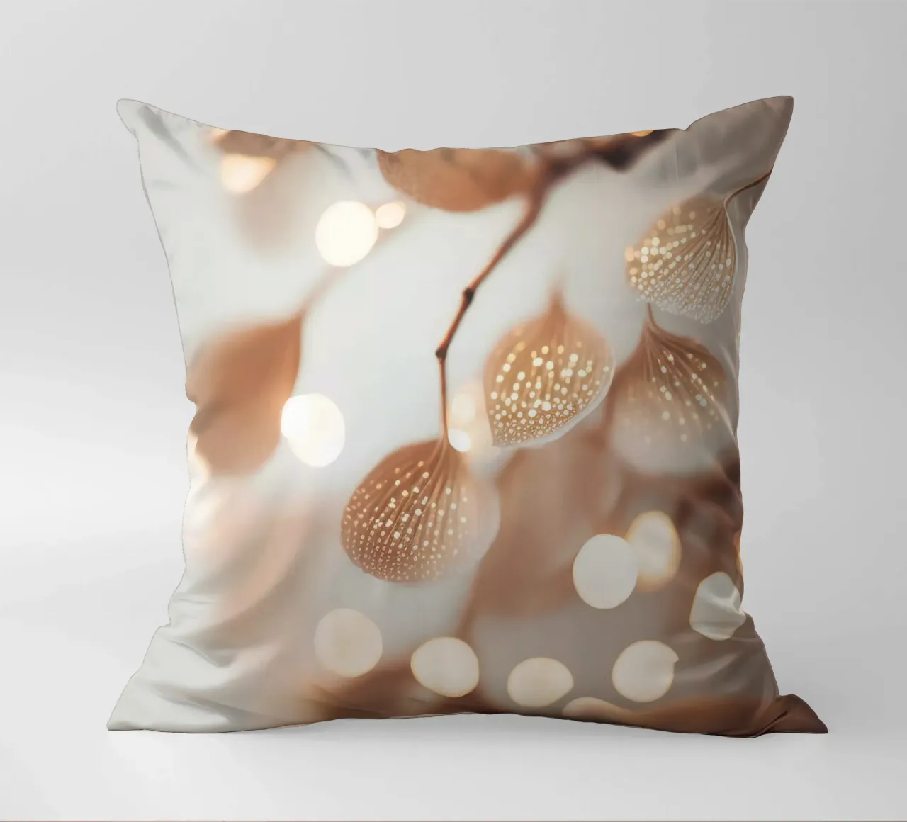 Tiny Leafs No 1 cuscino da treechild