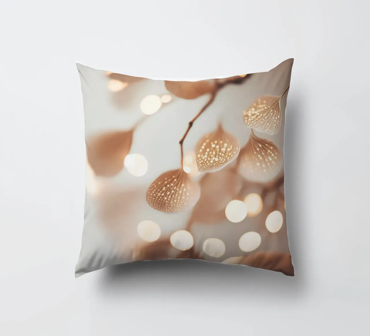 Tiny Leafs No 1 cuscino da treechild