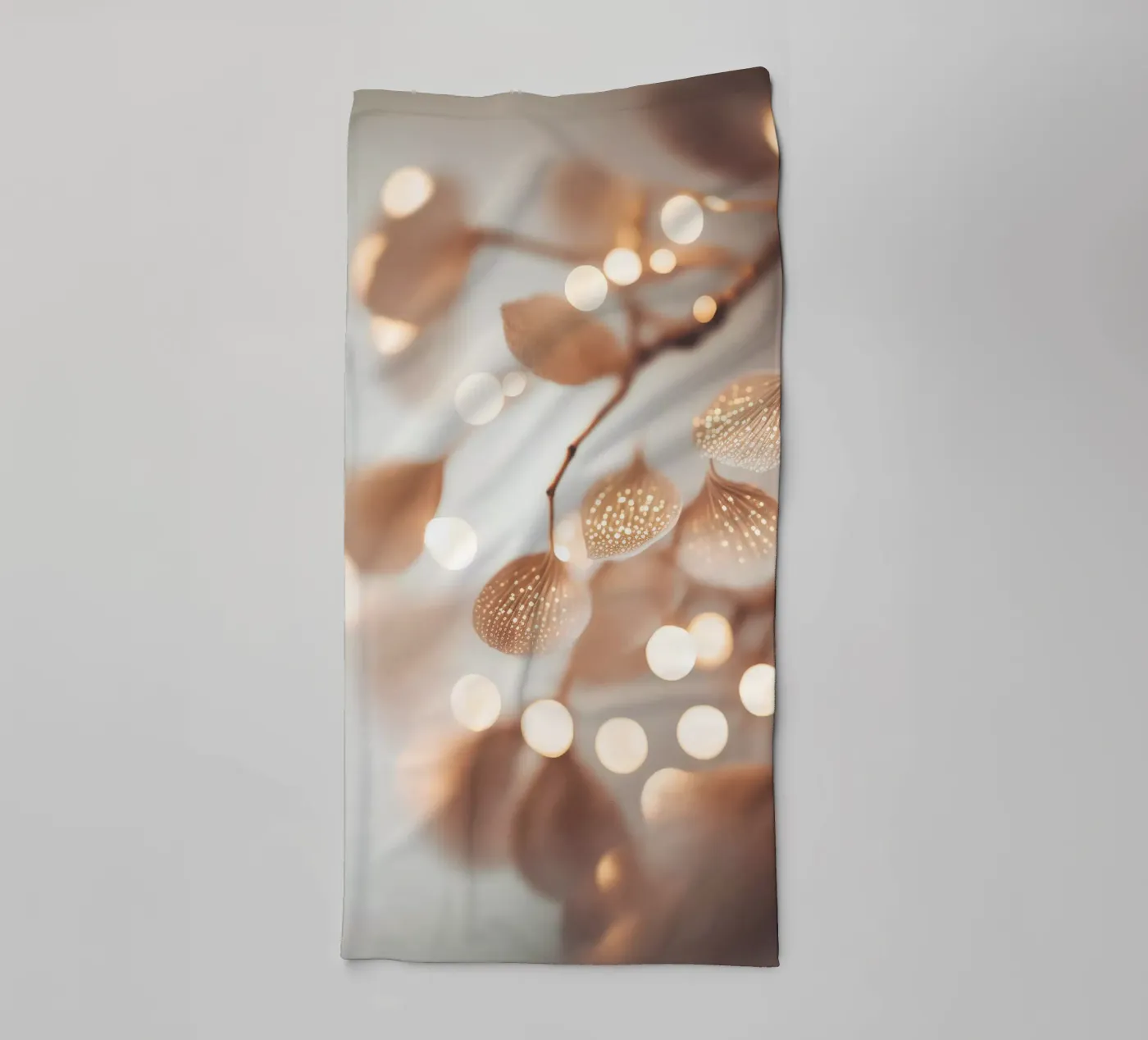 Tiny Leafs No 1 towel by treechild