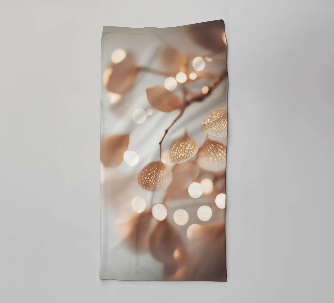 Tiny Leafs No 1 badhanddoek van treechild