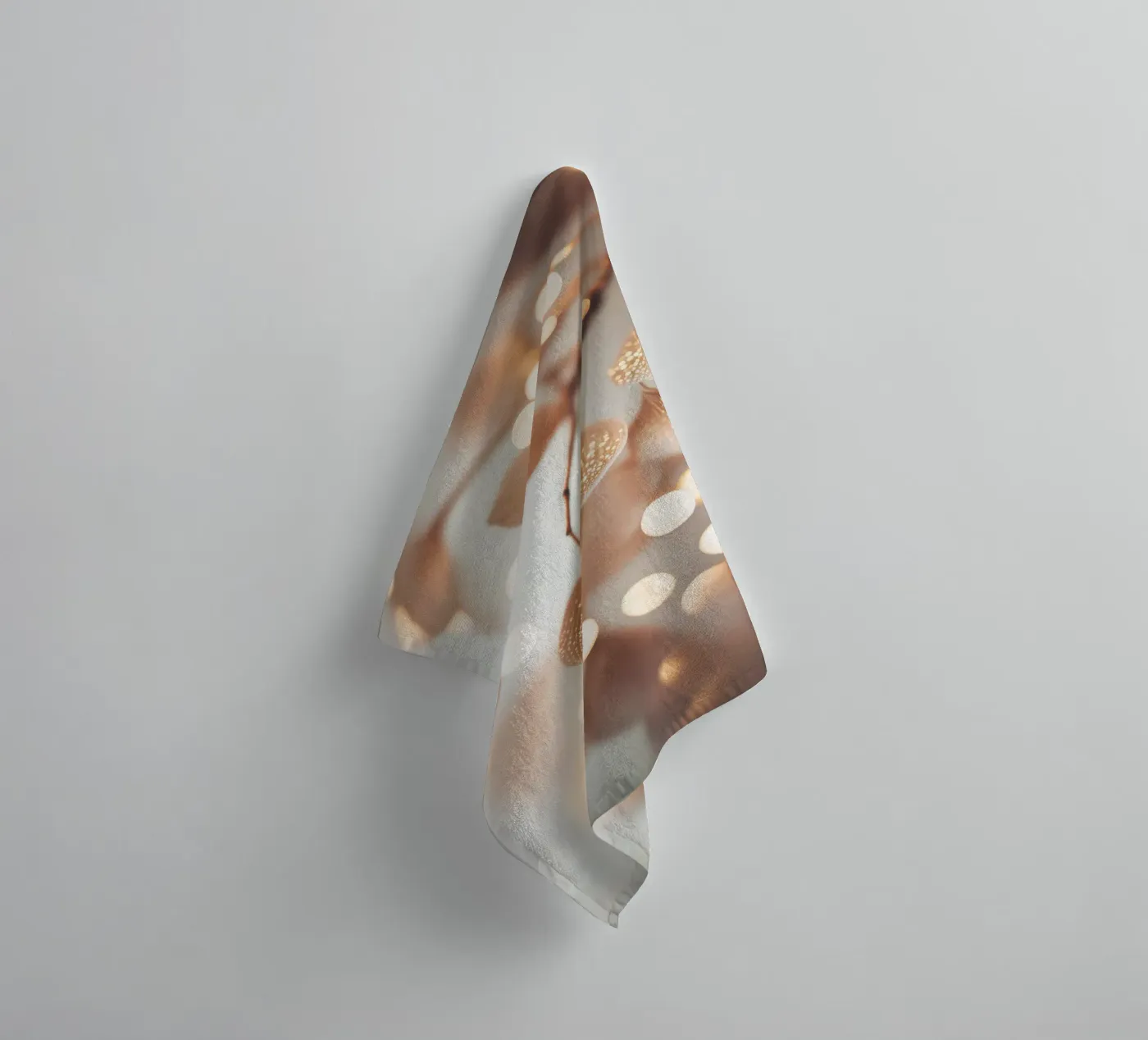 Tiny Leafs No 1 towel by treechild