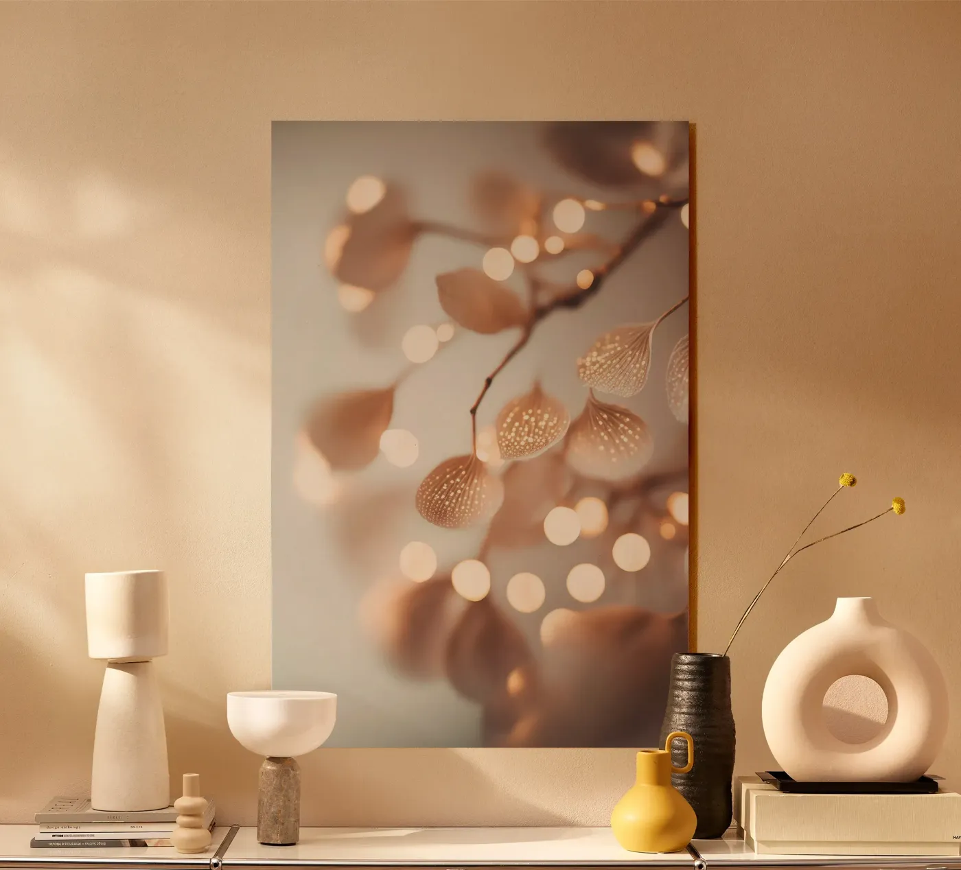 Tiny Leafs No 1 Acryl-Glas von treechild