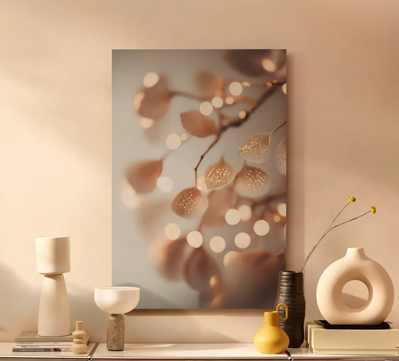 Tiny Leafs No 1 alluminio dibond da treechild