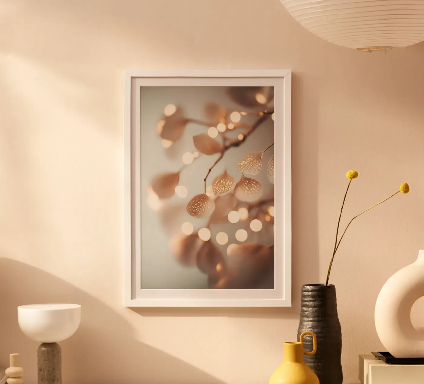 Tiny Leafs No 1 poster van treechild