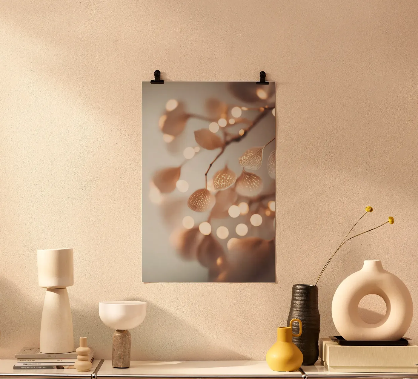 Tiny Leafs No 1 poster van treechild