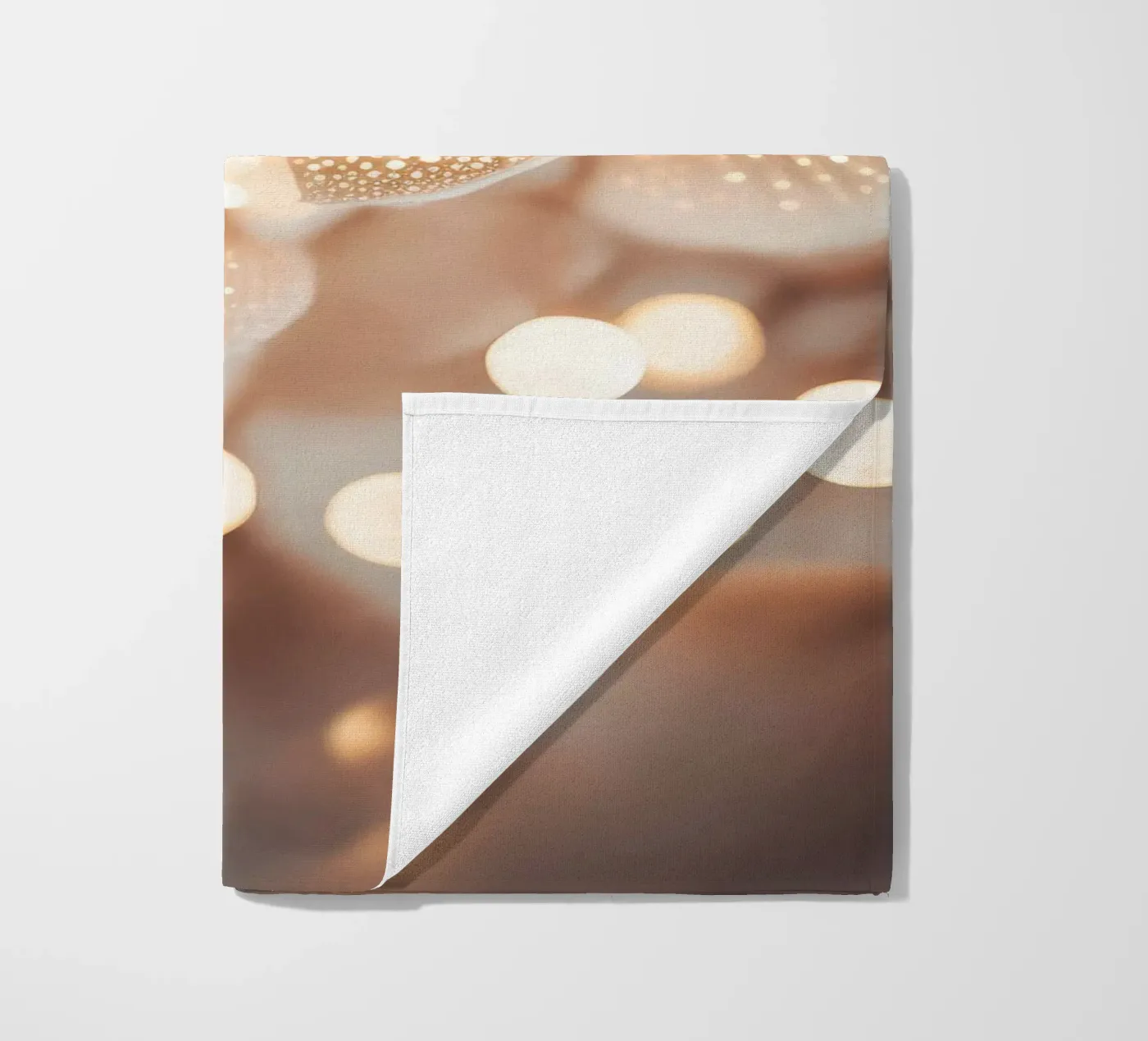 Tiny Leafs No 1 beach towel by treechild