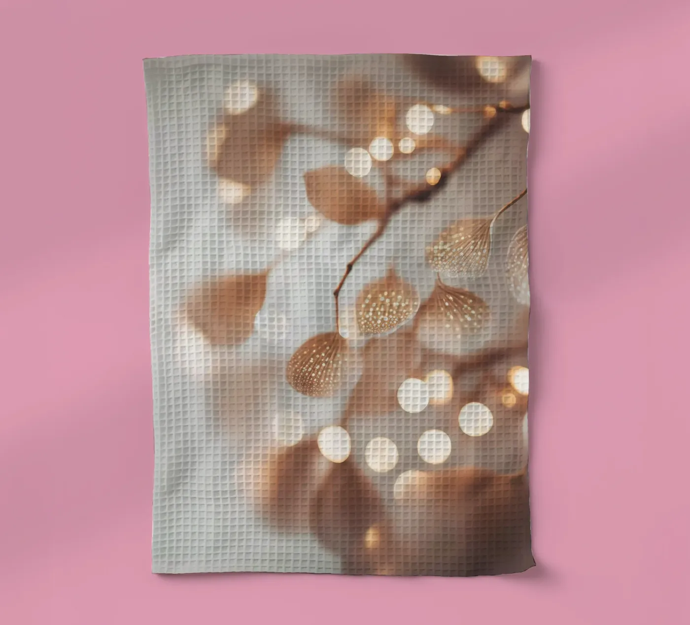 Tiny Leafs No 1 torchon de treechild