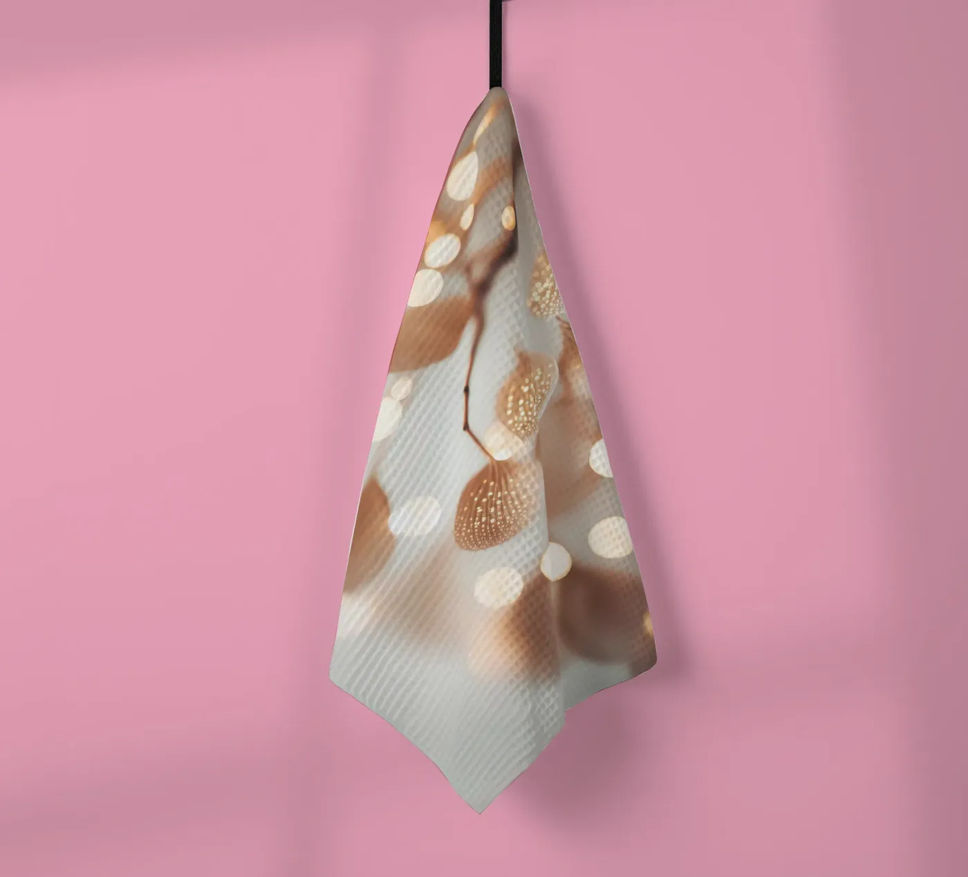 Tiny Leafs No 1 torchon de treechild