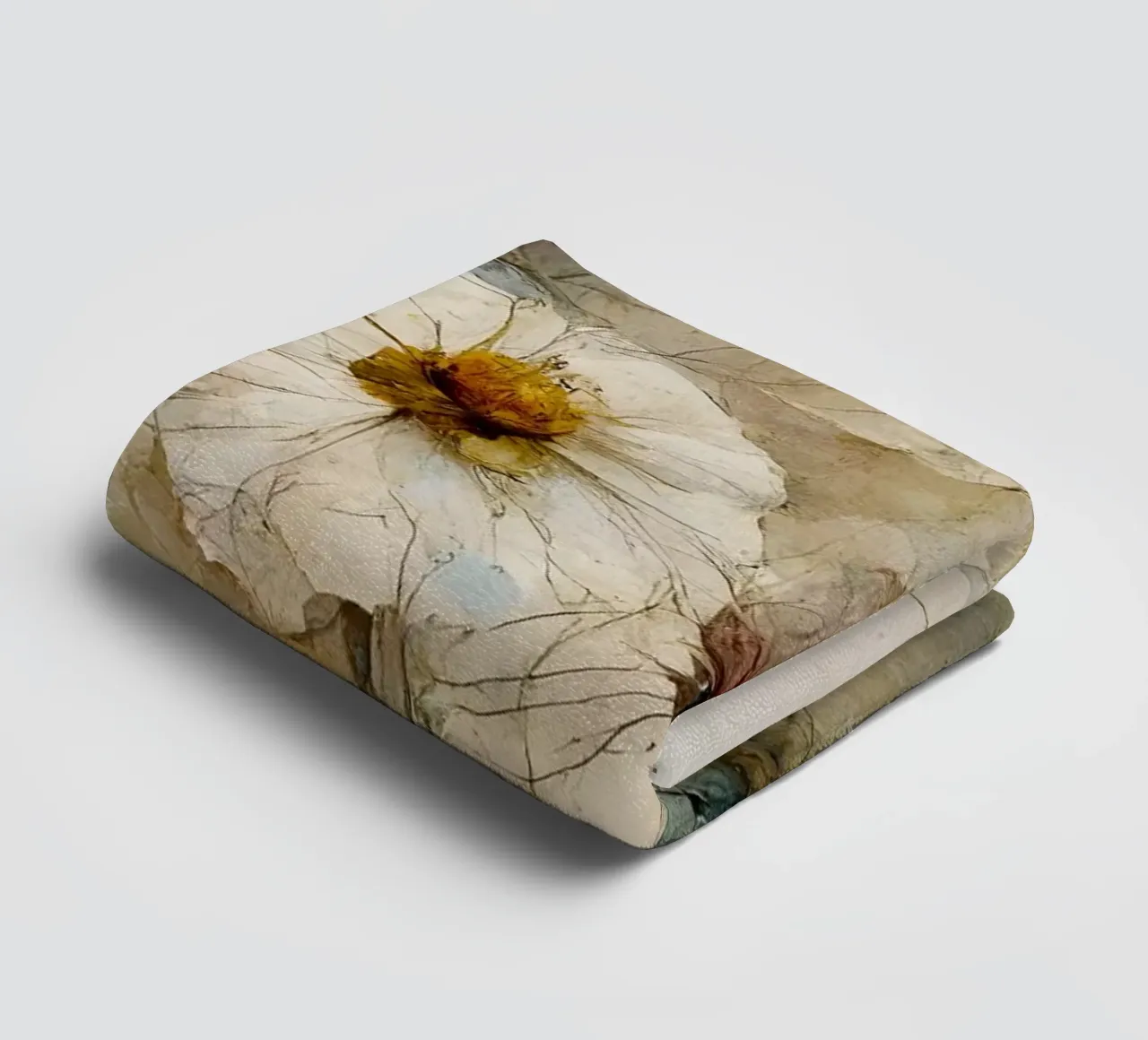 Dry Flowers Bouquet asciugamano da bagno da treechild
