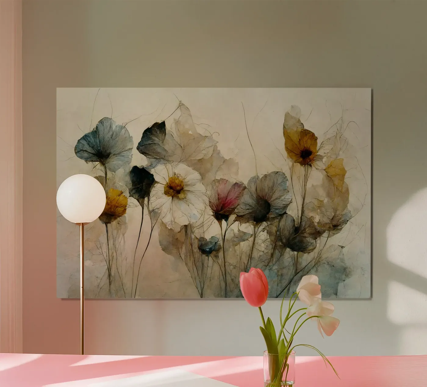 Dry Flowers Bouquet poster da treechild